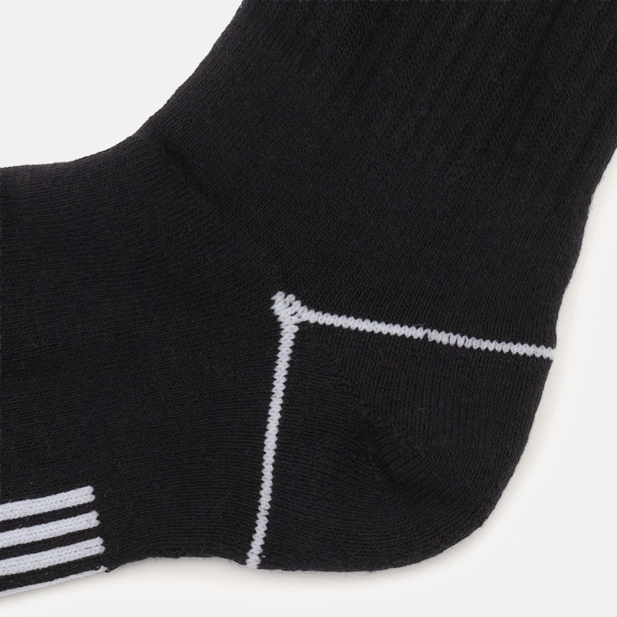TIMBERLAND Unisex Bowden Full Cushion Crew Socks Black - Image 4