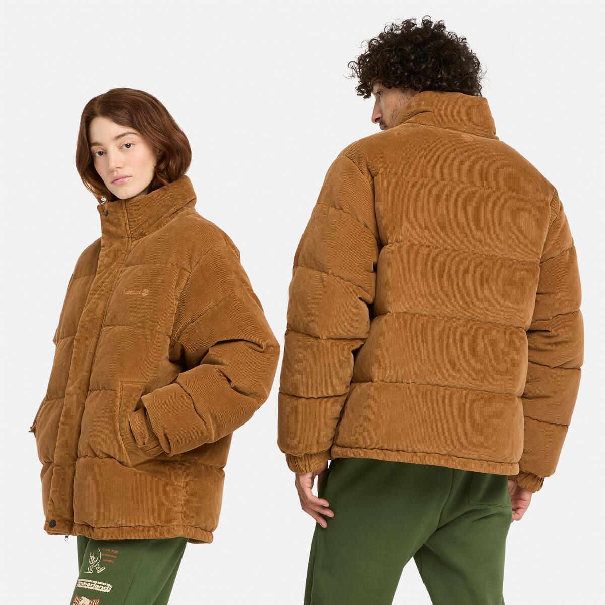 TIMBERLAND Unisex Corduroy Puffer Wheat Boot - Image 2