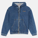 Unisex Denim Bomber