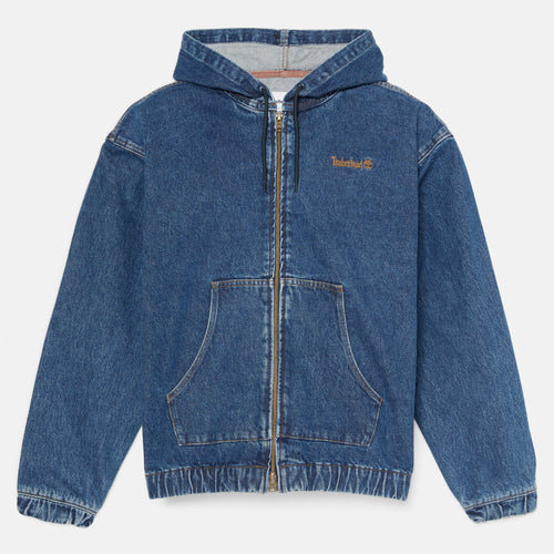 Unisex Denim Bomber