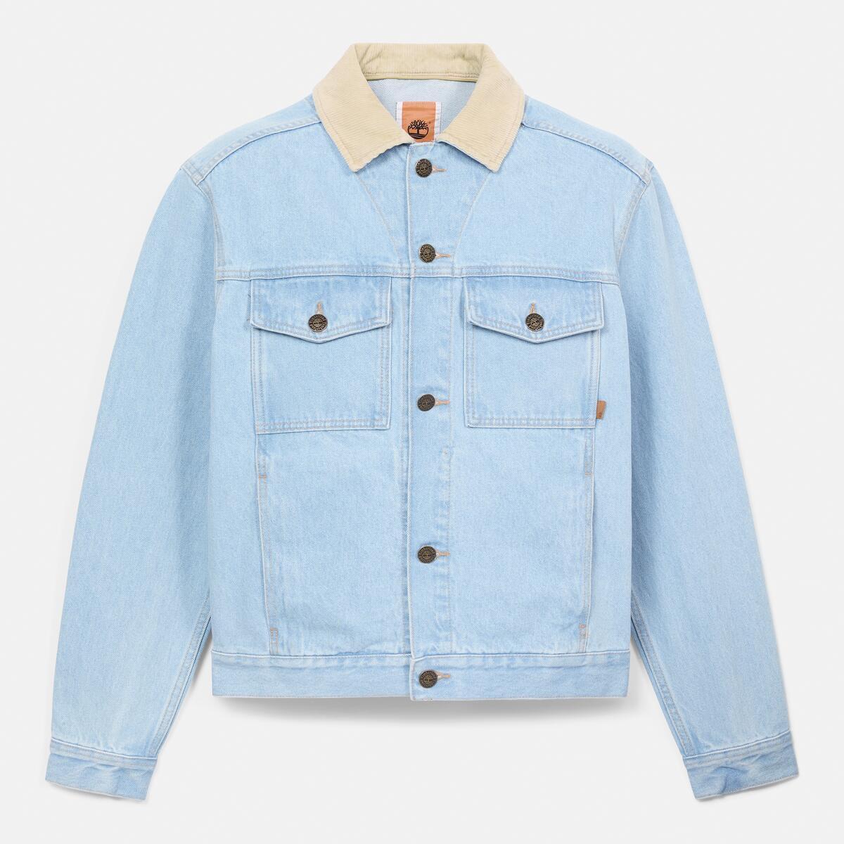 TIMBERLAND Unisex Denim Jacket 90S Wash - Image 5
