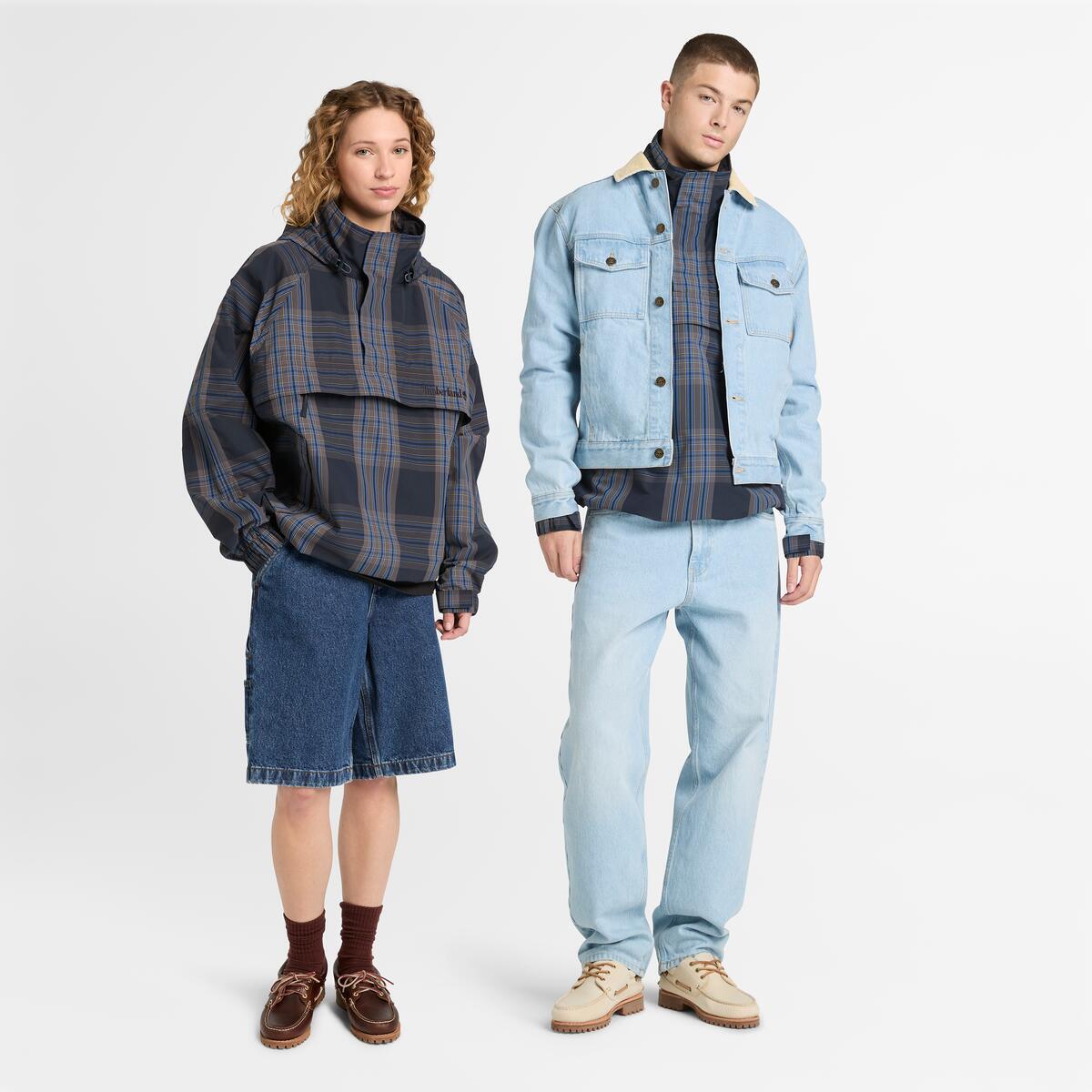 TIMBERLAND Unisex DWR Anorak Jacket Dark Sapphire - Image 2