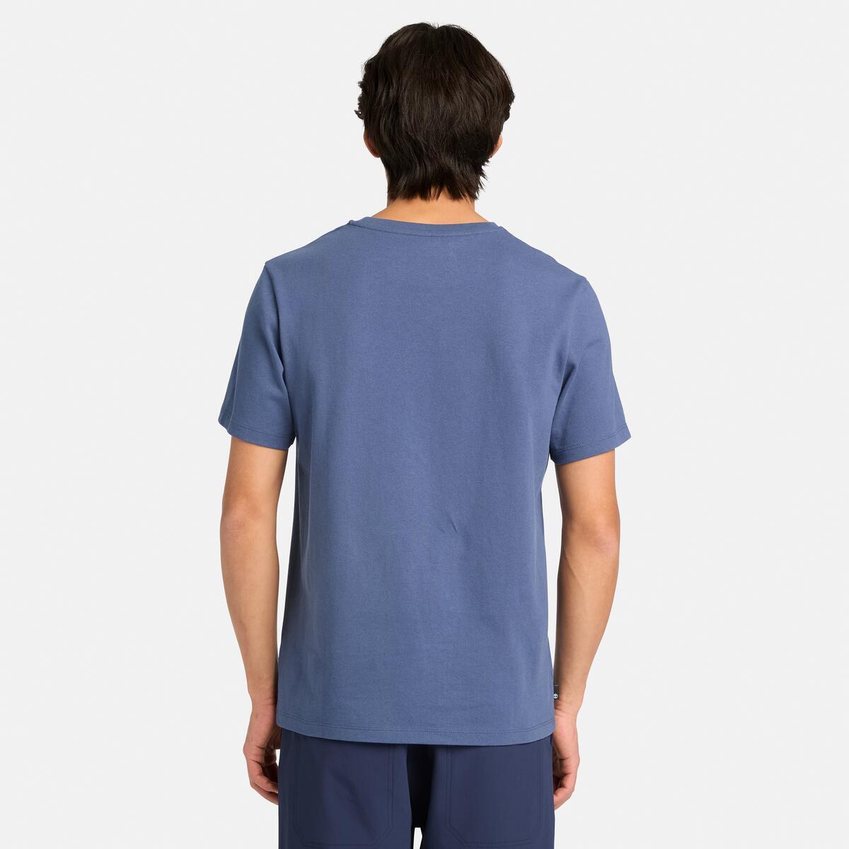 TIMBERLAND Unisex Established 1973 Logo Tee Oceana - Image 4