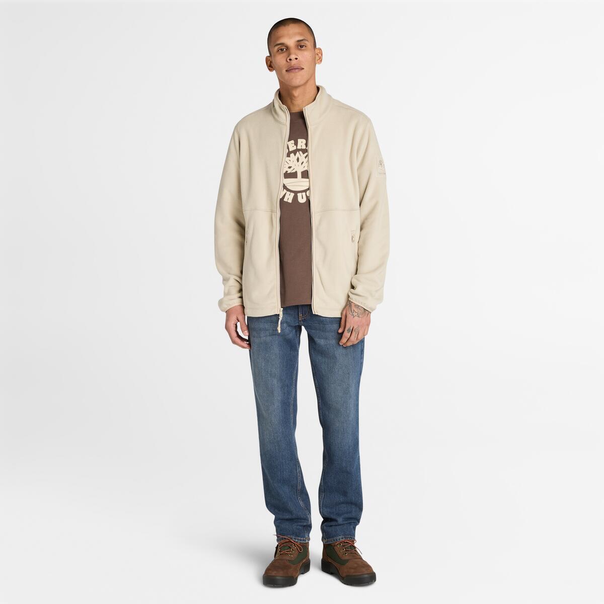 TIMBERLAND Unisex Front Graphic Tee Chocolate Brown - Image 2