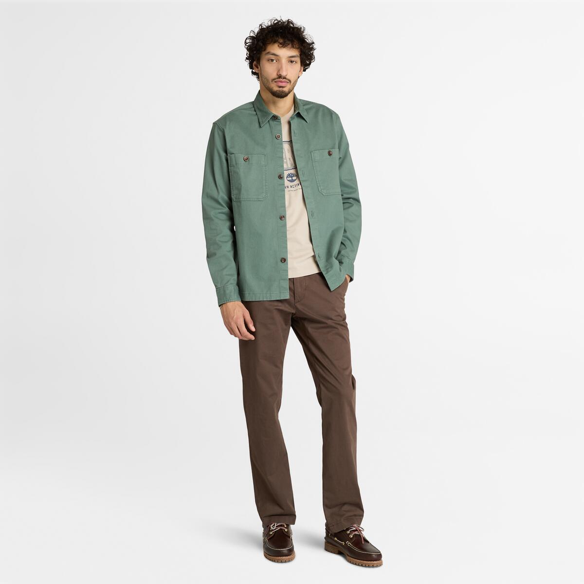 TIMBERLAND Unisex Graphic Tee Island Fossil - Image 2