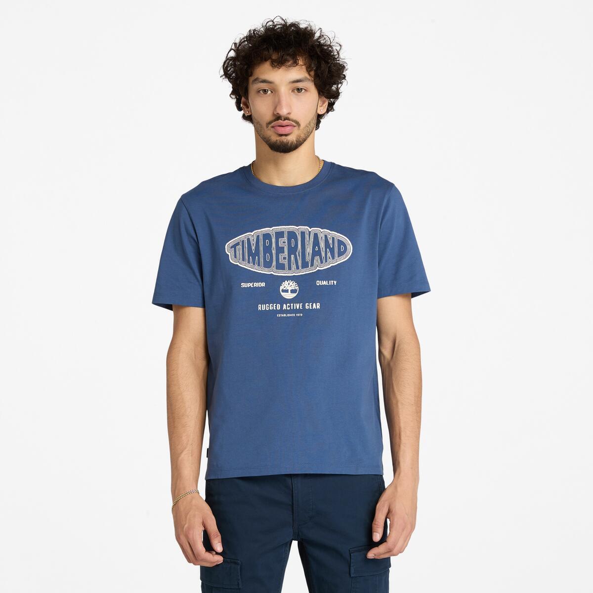 TIMBERLAND Unisex Graphic Tee Oceana - Image 1