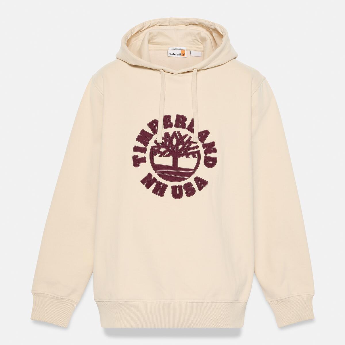 TIMBERLAND Unisex Holiday Graphic Hoodie Angora - Image 1