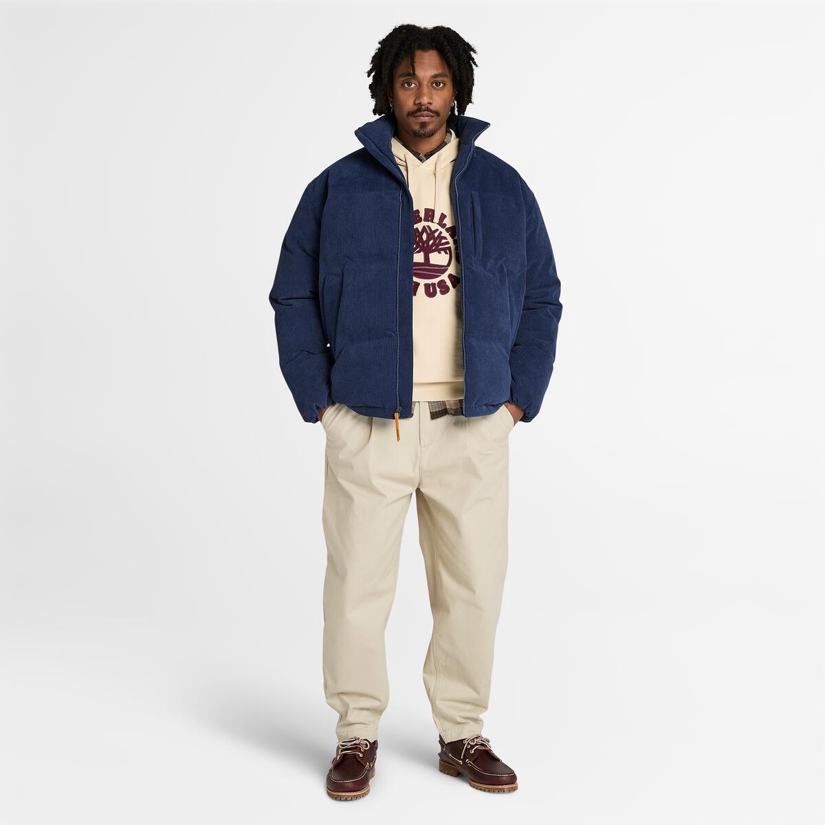 TIMBERLAND Unisex Holiday Graphic Hoodie Angora - Image 5