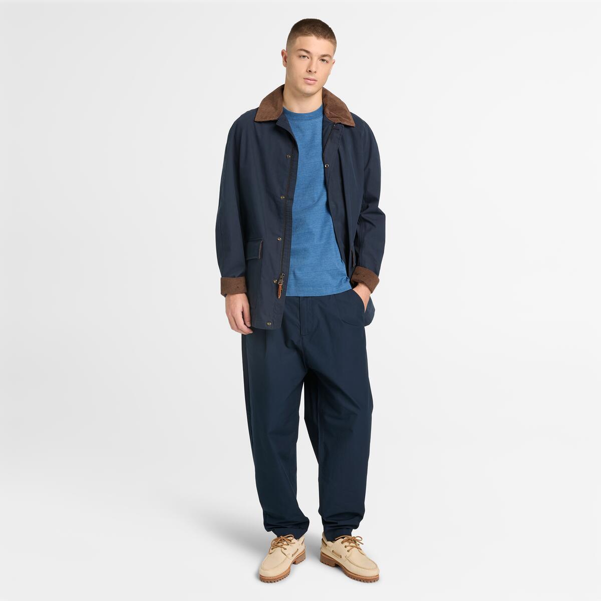 TIMBERLAND Unisex Indigo Tee Light Indigo - Image 3