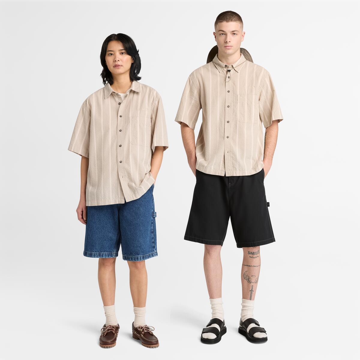 TIMBERLAND Unisex Lightweight Shirt Laurel Oak Doeskin - Image 2