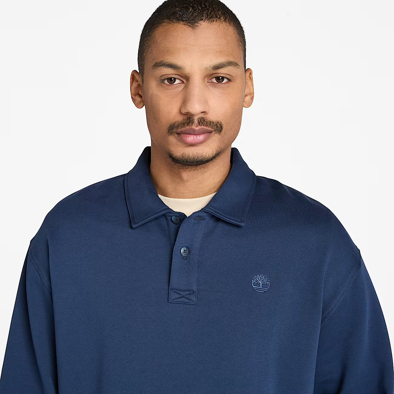 TIMBERLAND Unisex Polo Sweatshirt Peacoat - Image 3