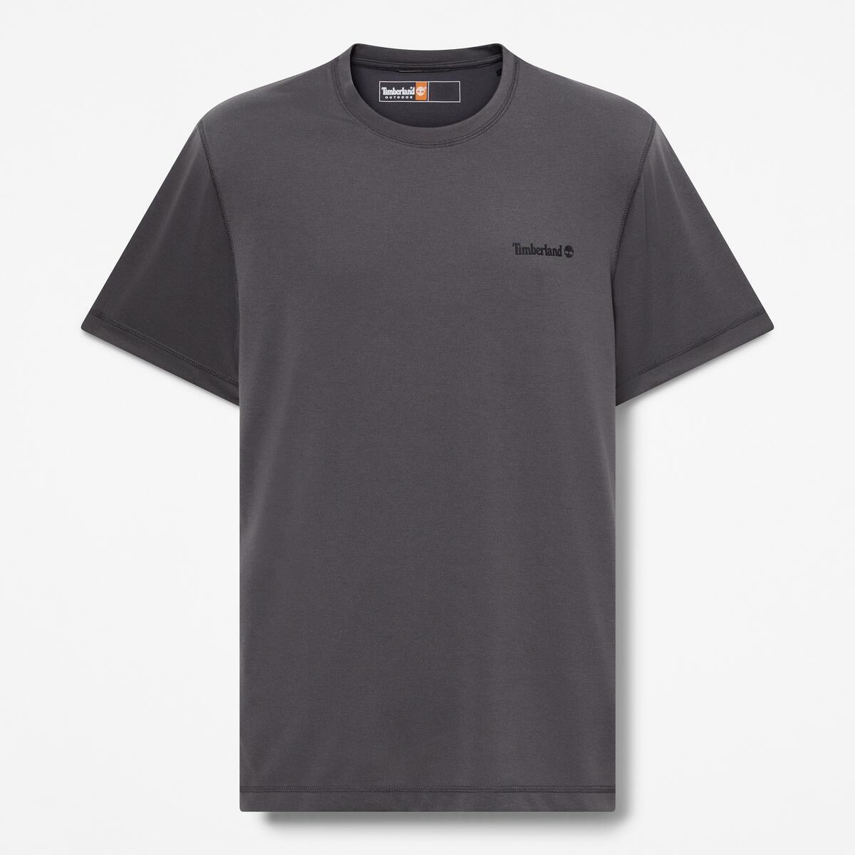 TIMBERLAND Unisex Quick-Dry Tee Blackened Pearl - Image 1