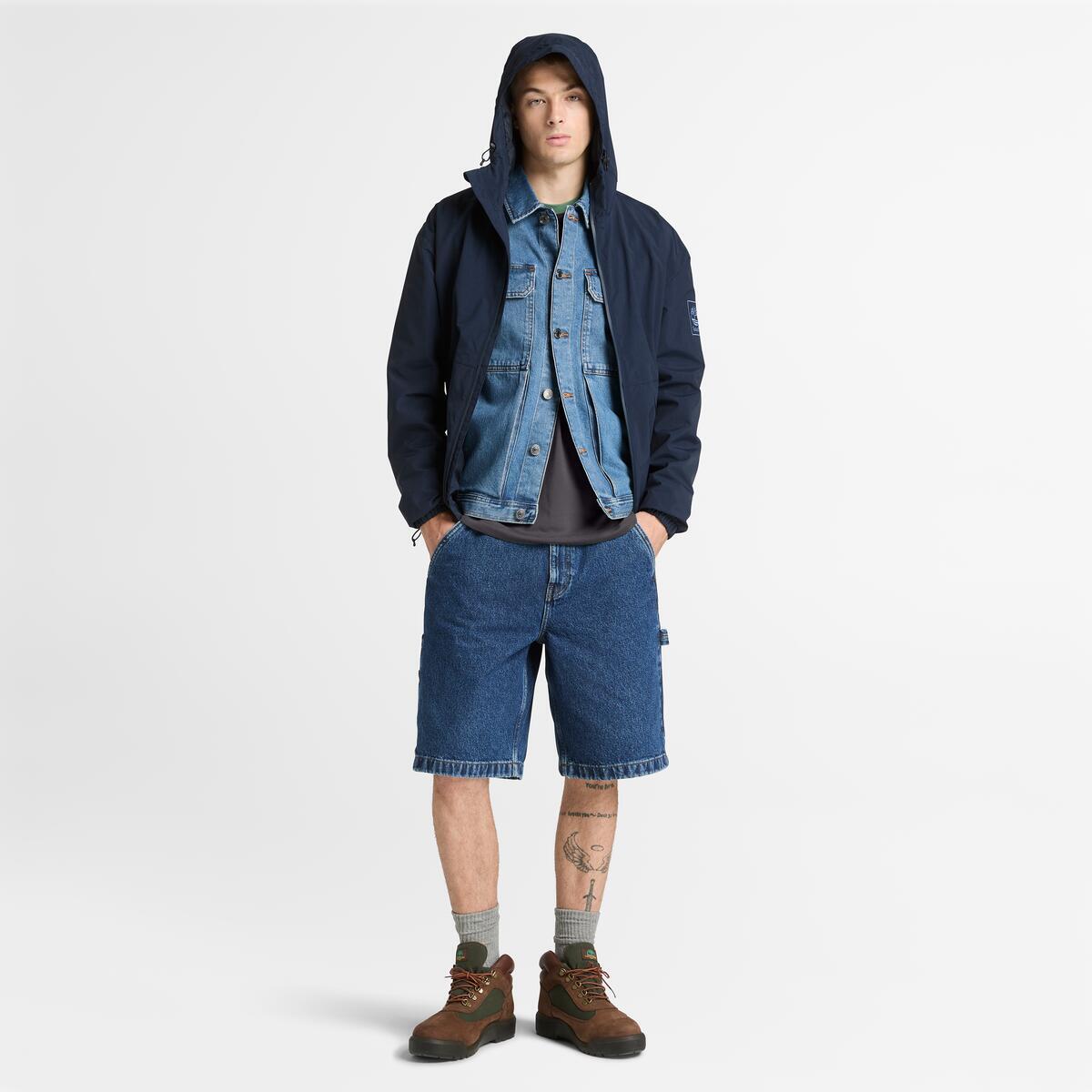 TIMBERLAND Unisex Quick-Dry Tee Blackened Pearl - Image 3
