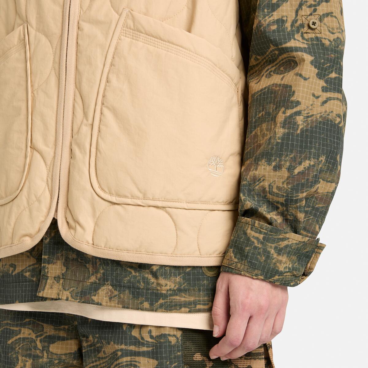 TIMBERLAND Unisex Quilted Vest Safari - Image 5