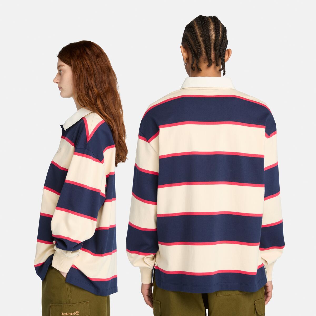TIMBERLAND Unisex Rugby Polo Peacoat Angora - Image 2