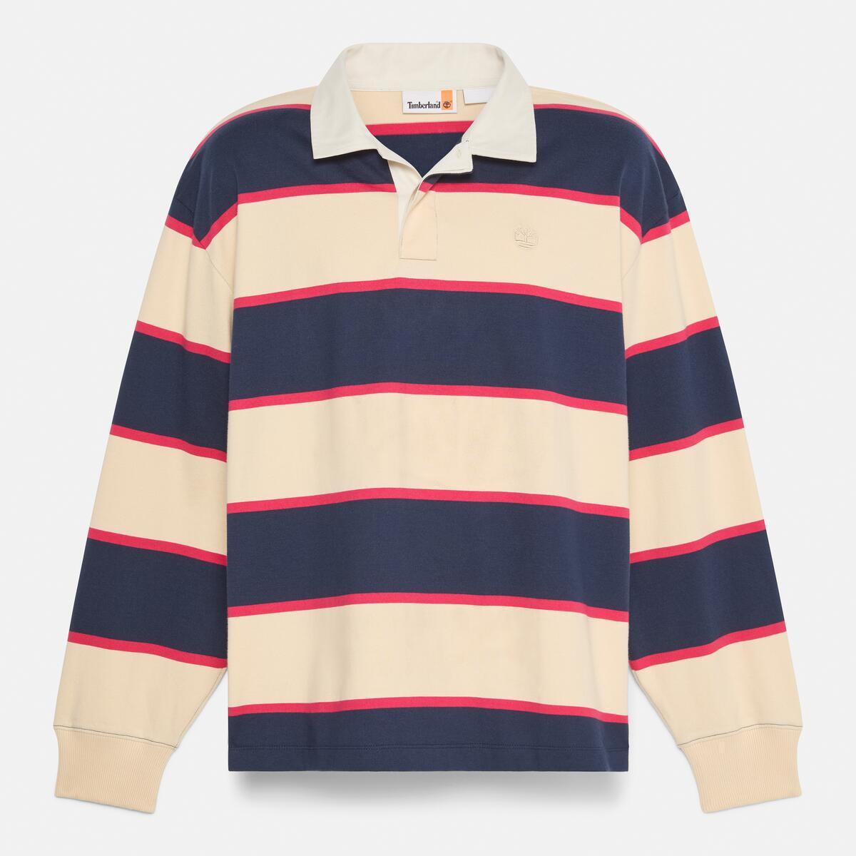 TIMBERLAND Unisex Rugby Polo Peacoat Angora - Image 5