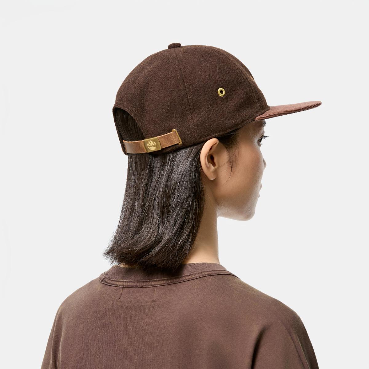 Unisex Tokyo Design Collection Cord Brim Hat - Image 4