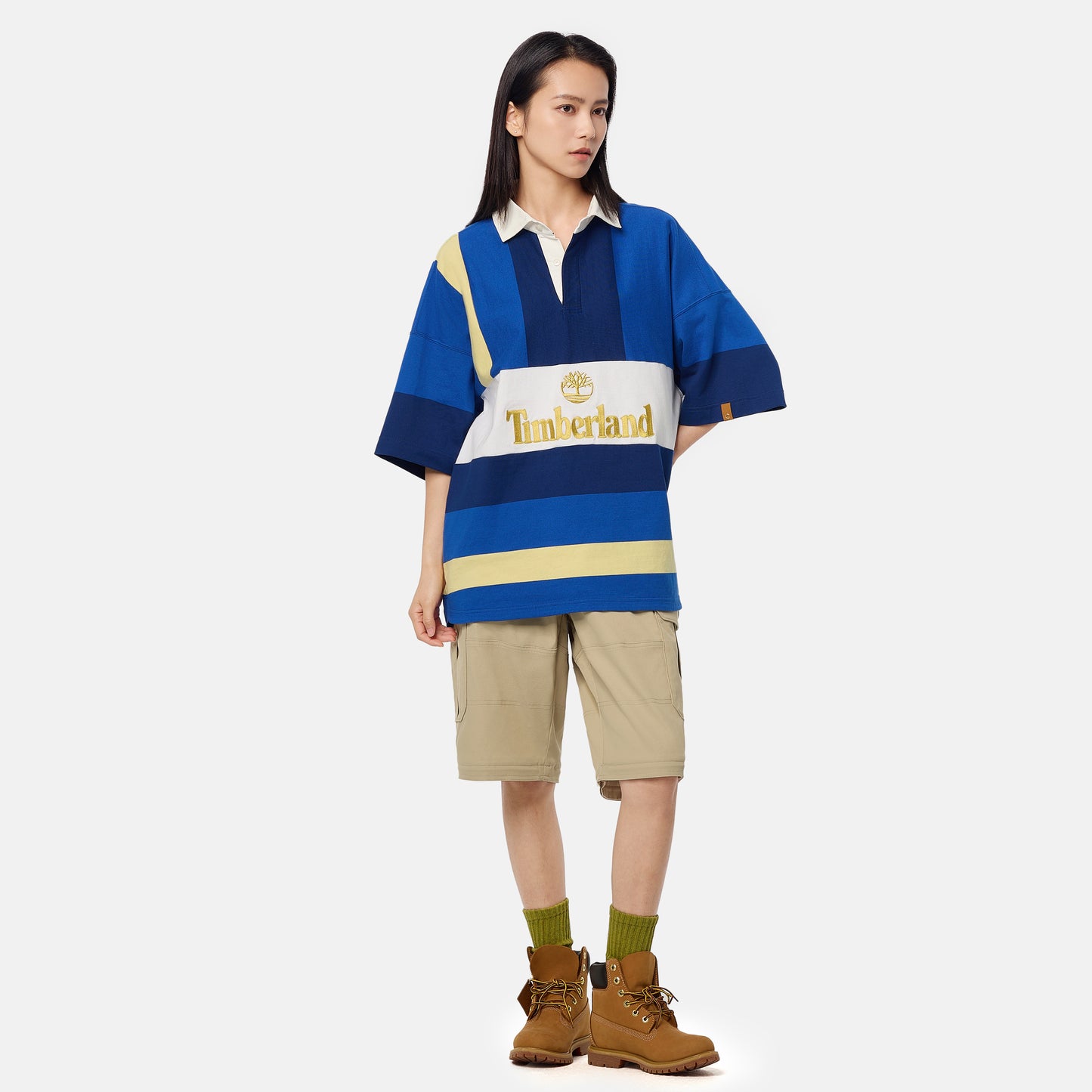 Unisex Tokyo Design Collective Rugby Half Sleeve Shirt