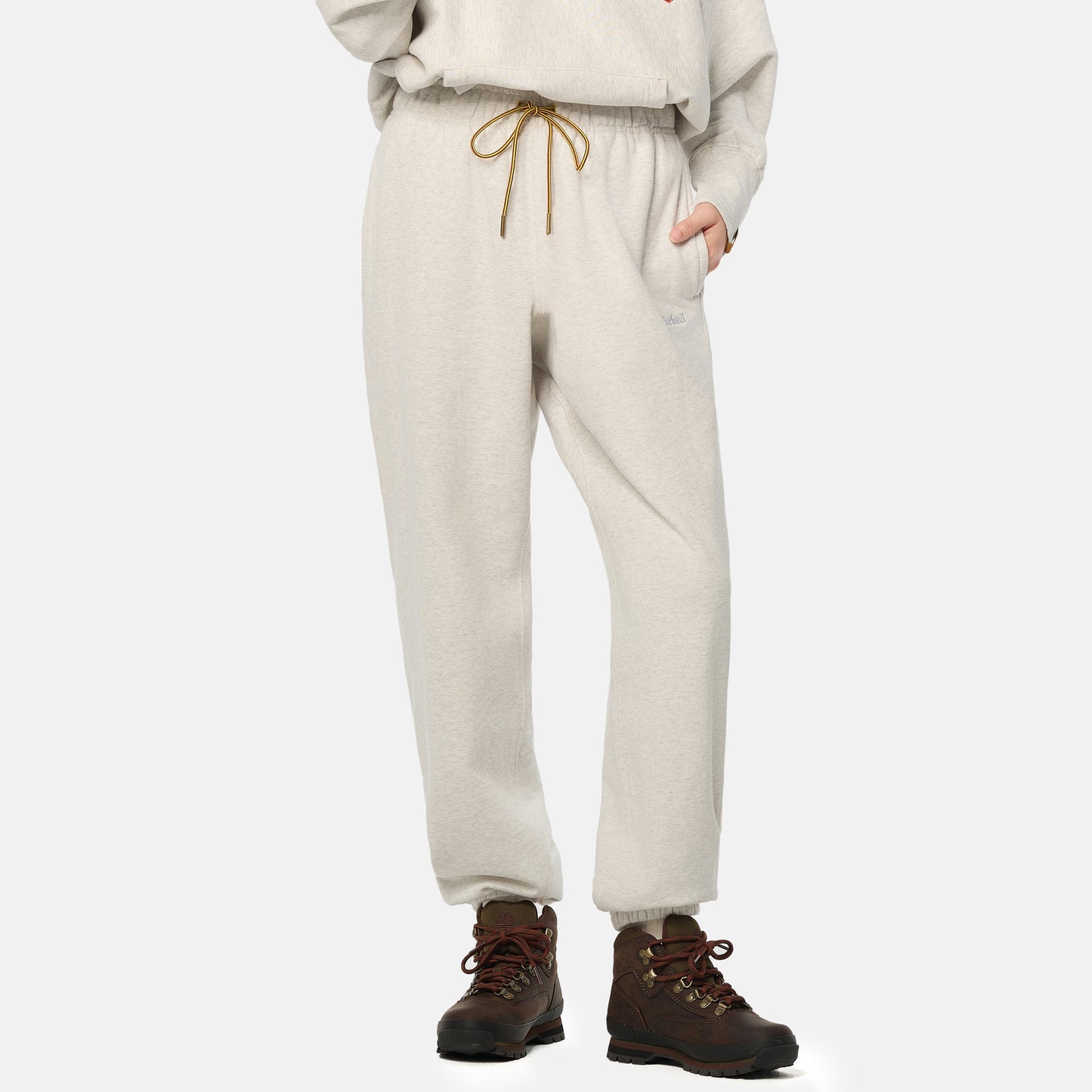 TIMBERLAND Unisex Tokyo Design Collective Sweat Pants Medium Grey Heather - Image 1