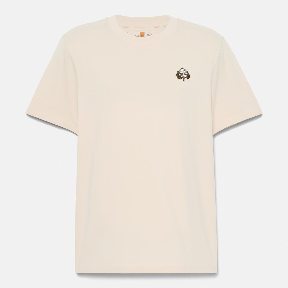 TIMBERLAND Unisex Tree Logo Tee Angora - Image 5
