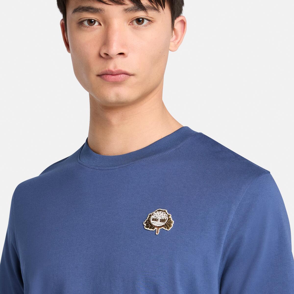 TIMBERLAND Unisex Tree Logo Tee Oceana - Image 3