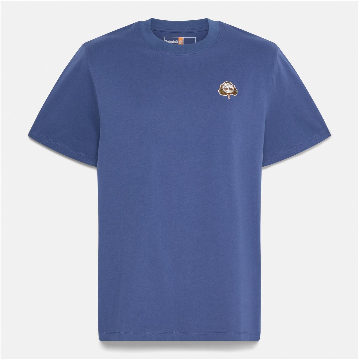 TIMBERLAND Unisex Tree Logo Tee Oceana - Image 5