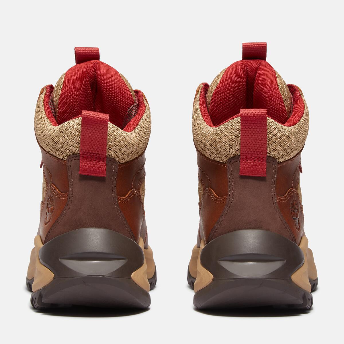 TIMBERLAND Women's Mt. Maddsen Peak Waterproof Mid Rust Full Grain - Image 5
