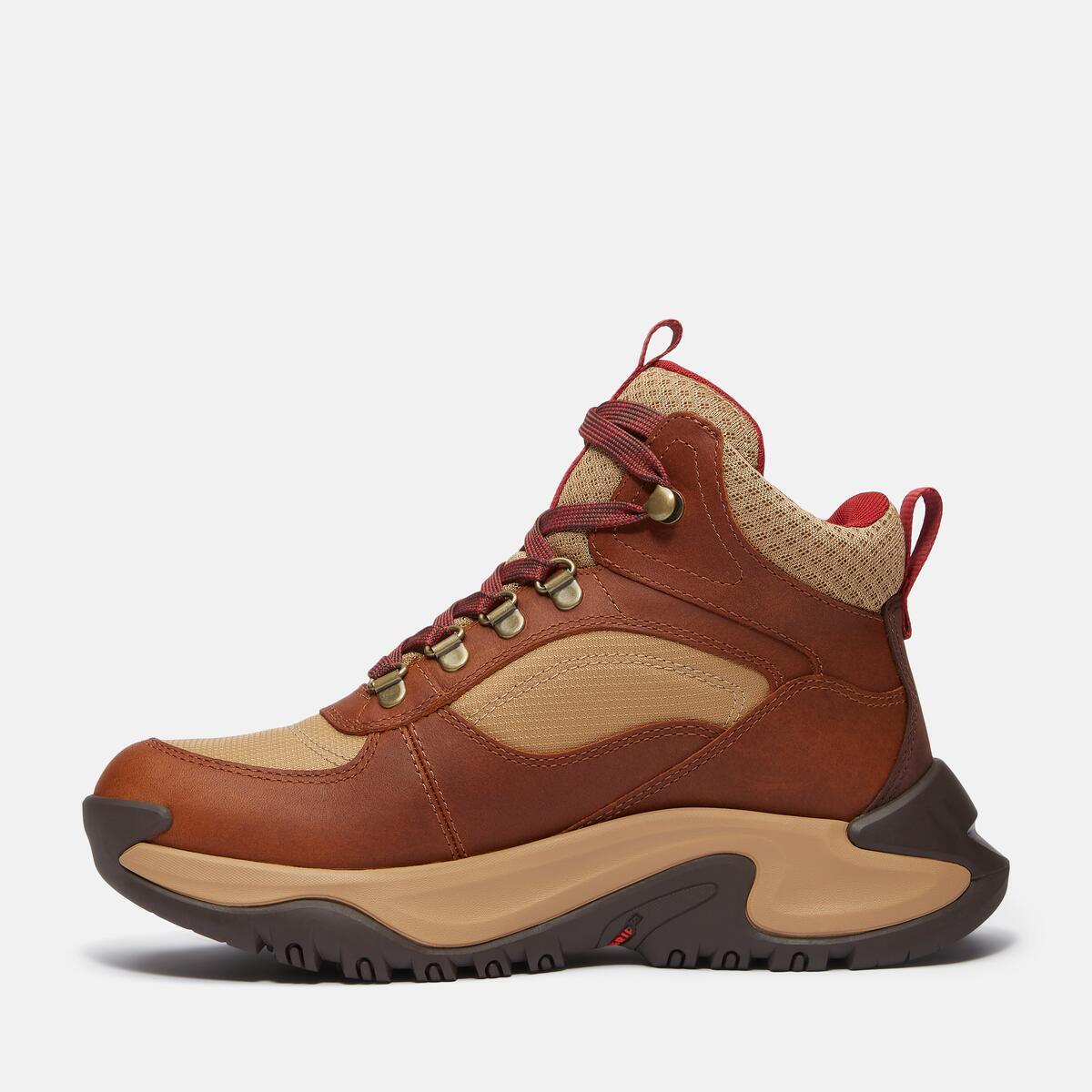 TIMBERLAND Women's Mt. Maddsen Peak Waterproof Mid Rust Full Grain - Image 6