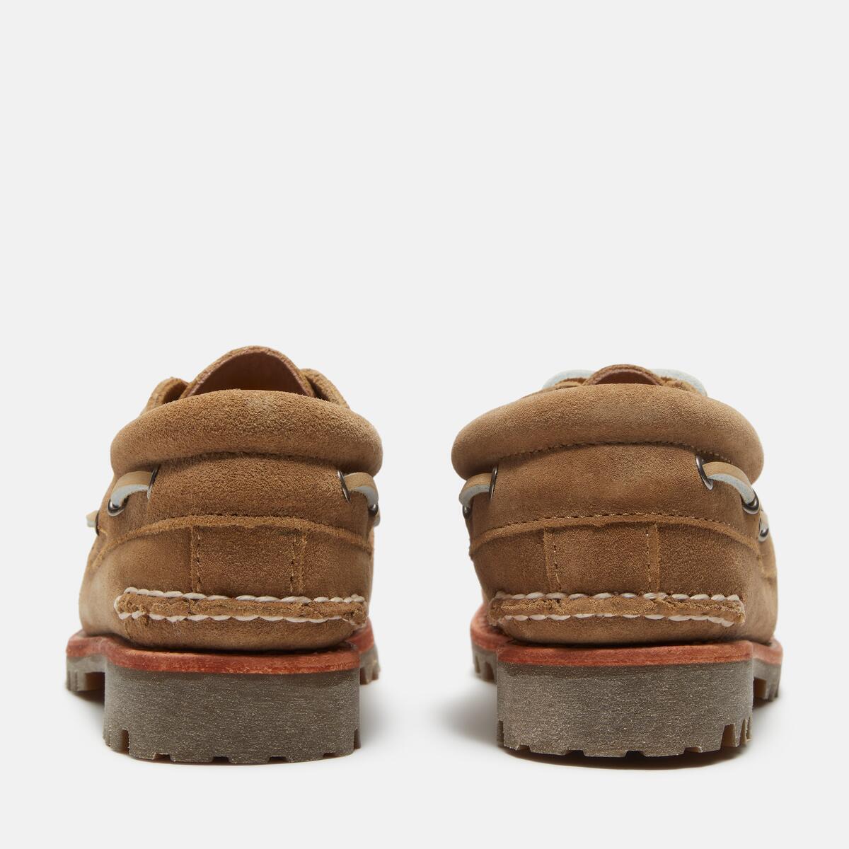 TIMBERLAND Women's Noreen 3-Eye Lug Medium Beige Suede - Image 5