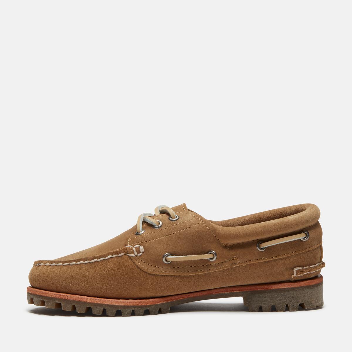 TIMBERLAND Women's Noreen 3-Eye Lug Medium Beige Suede - Image 6