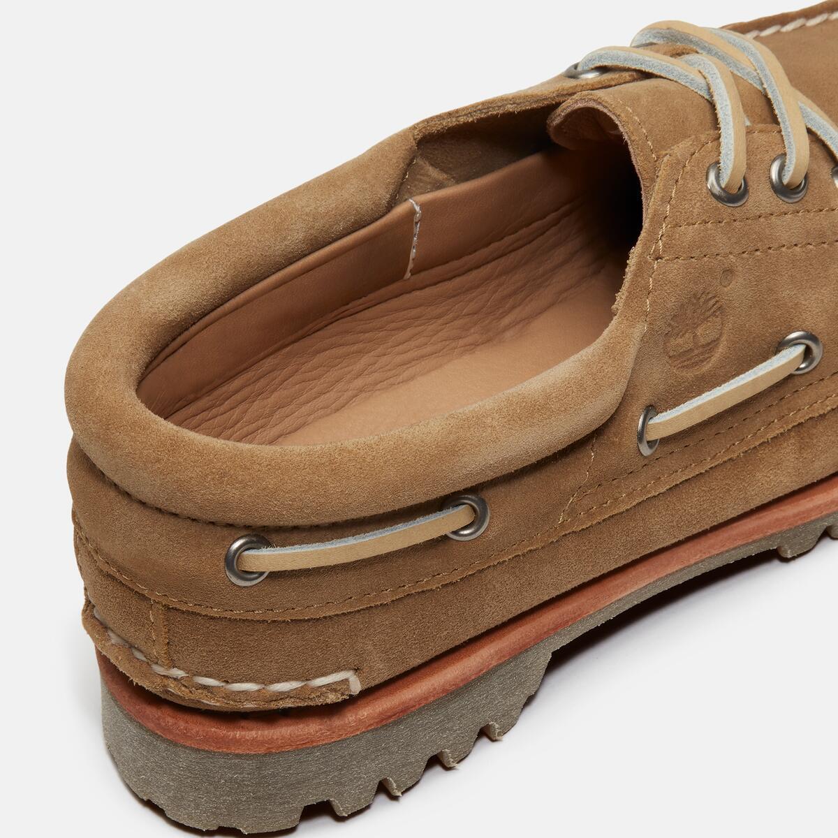 TIMBERLAND Women's Noreen 3-Eye Lug Medium Beige Suede - Image 7