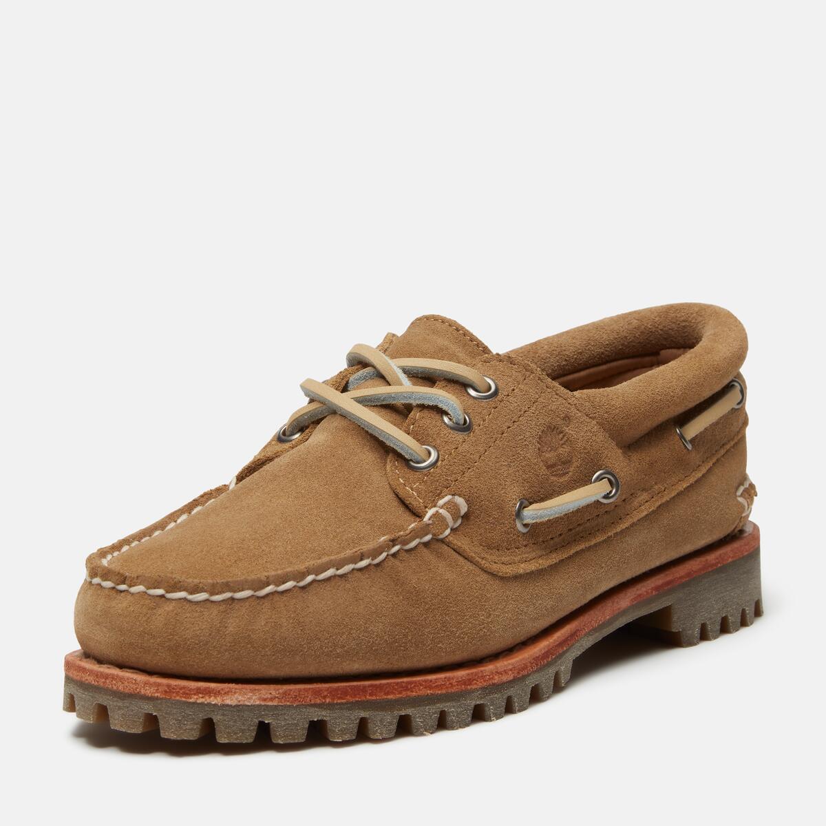 TIMBERLAND Women's Noreen 3-Eye Lug Medium Beige Suede - Image 8