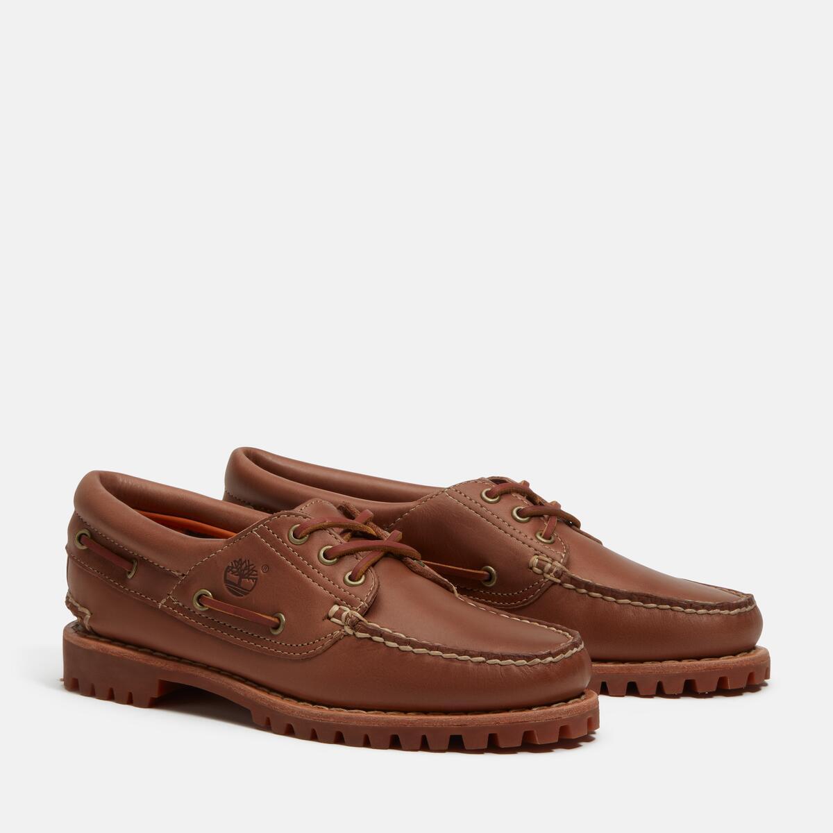 TIMBERLAND Women's Noreen 3-Eye Lug Natural Full Grain - Image 2