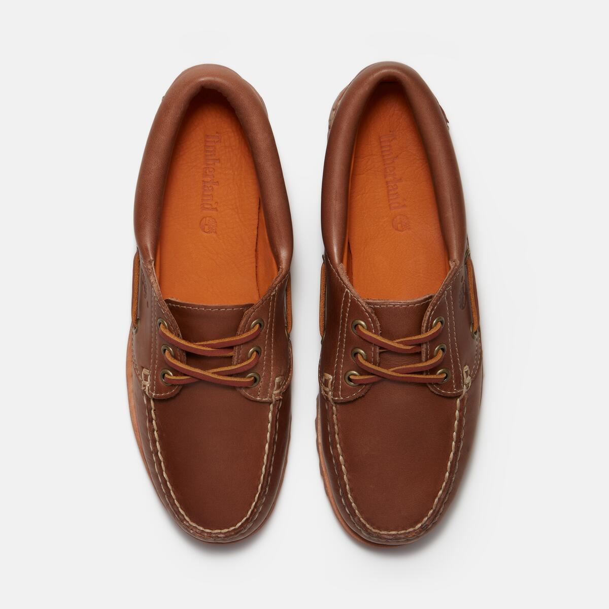 TIMBERLAND Women's Noreen 3-Eye Lug Natural Full Grain - Image 3