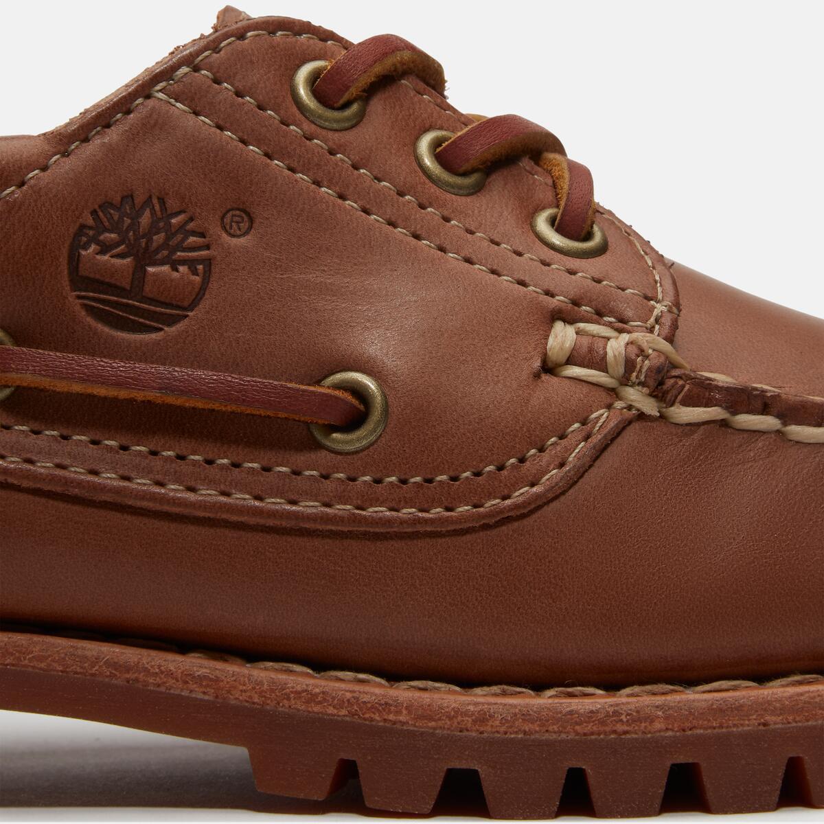 TIMBERLAND Women's Noreen 3-Eye Lug Natural Full Grain - Image 7