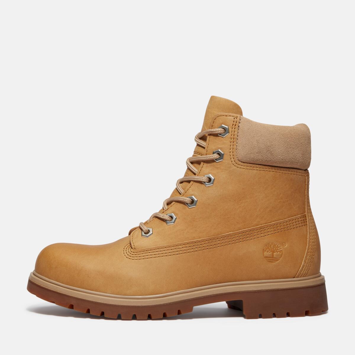 TIMBERLAND Women's 25 6-Inch Waterproof Boot Wheat Full Grain - Image 5