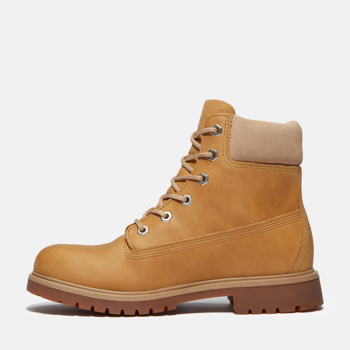 TIMBERLAND Women's 25 6-Inch Waterproof Boot Wheat Full Grain - Image 6