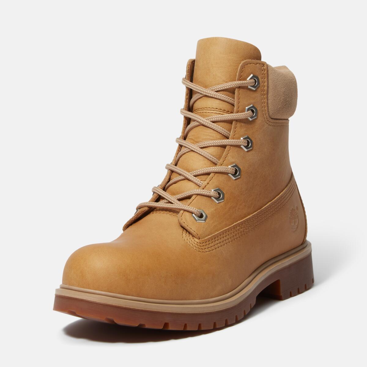 TIMBERLAND Women's 25 6-Inch Waterproof Boot Wheat Full Grain - Image 9