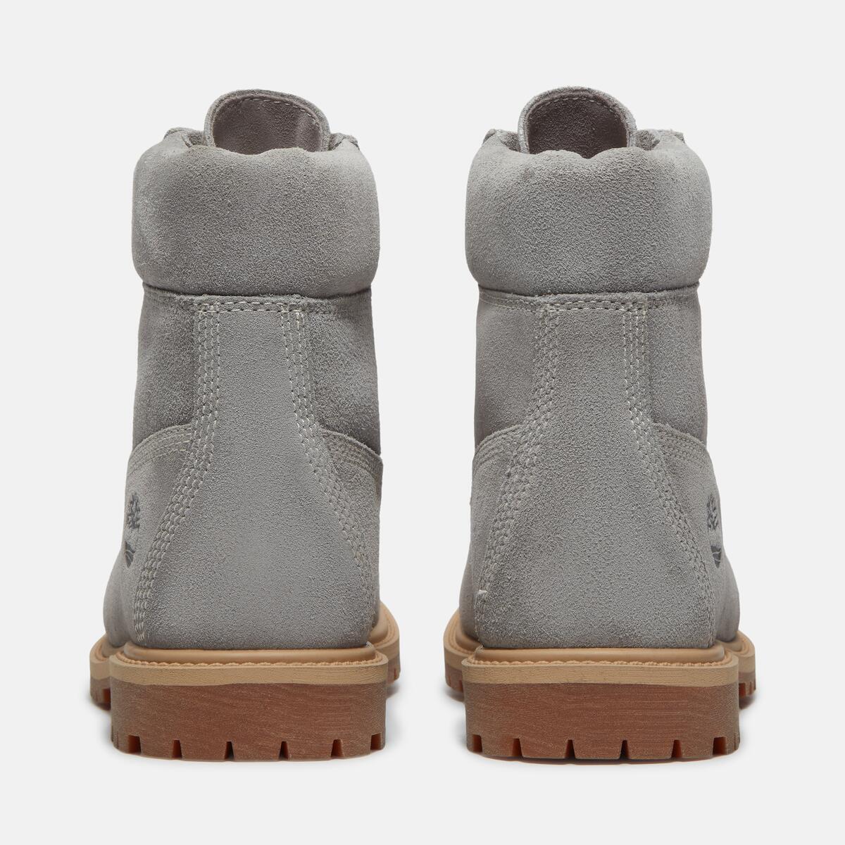 TIMBERLAND Women's 6-Inch Premium Boot Medium Grey Suede - Image 5
