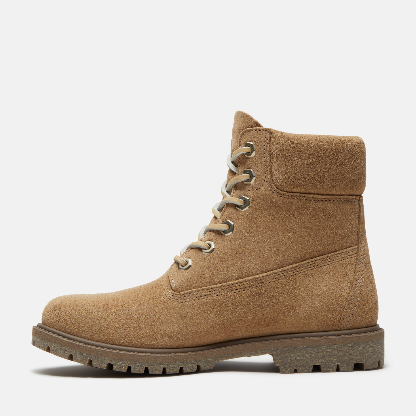 TIMBERLAND Women's 6-Inch Premium Waterproof Boot Medium Beige Suede - Image 7