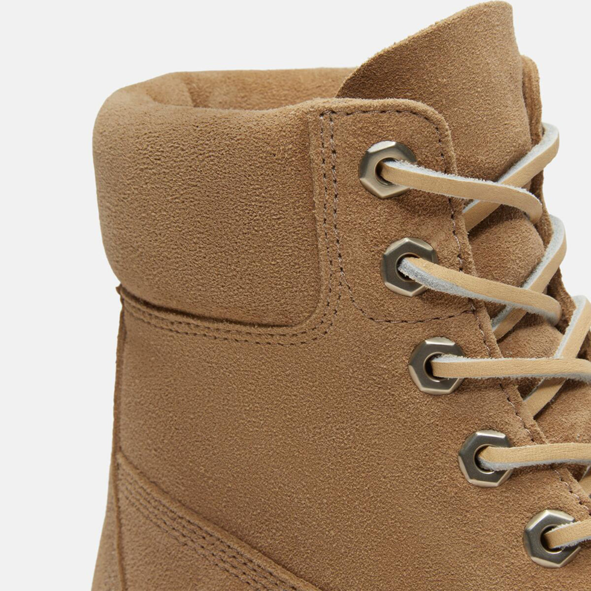 TIMBERLAND Women's 6-Inch Premium Waterproof Boot Medium Beige Suede - Image 8