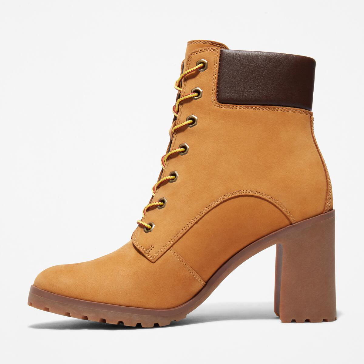TIMBERLAND Womens Allington 6-Inch Boot Wheat Nubuck - Image 6
