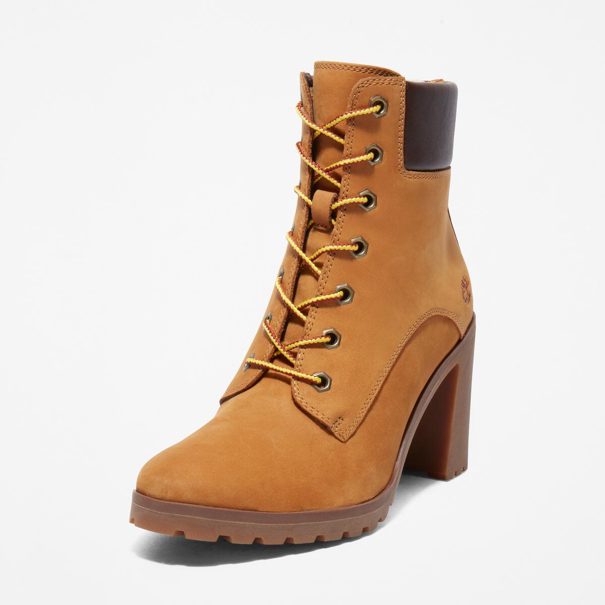 TIMBERLAND Womens Allington 6-Inch Boot Wheat Nubuck - Image 9