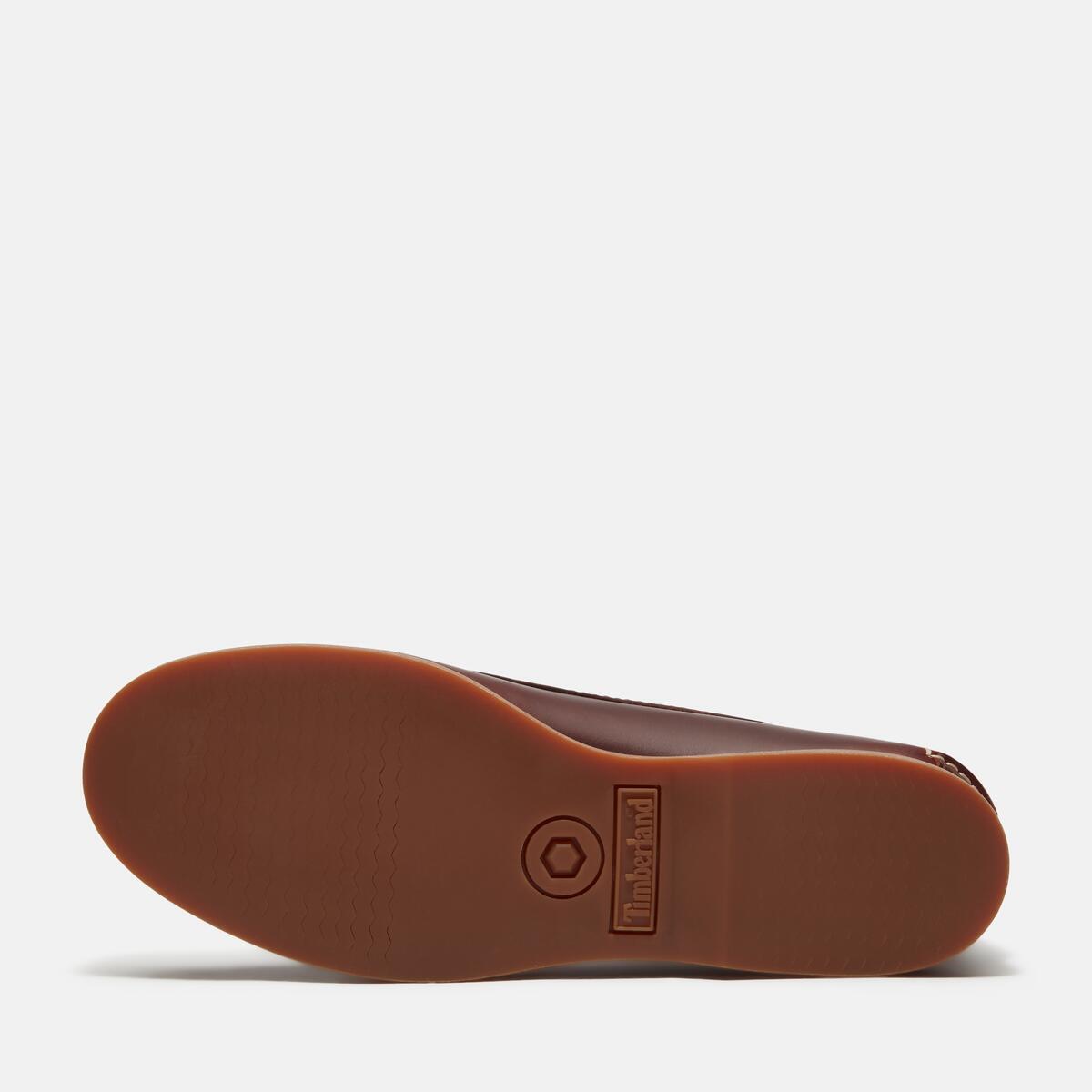 TIMBERLAND Women's Boat Classic Loafer Burgundy Nubuck - Image 4