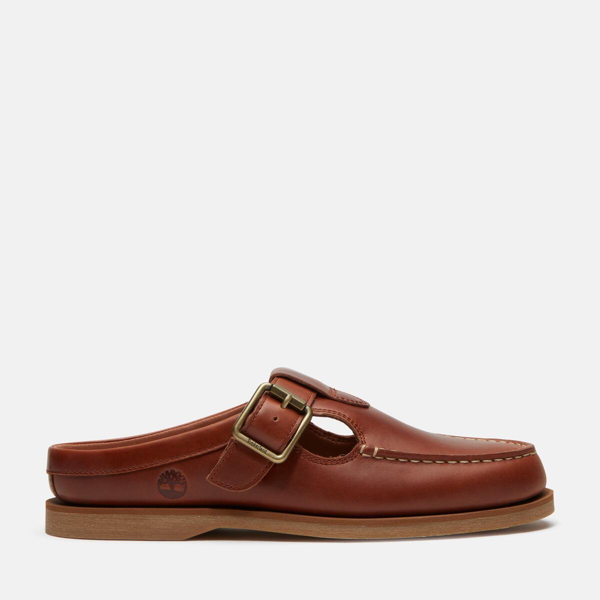 TIMBERLAND Women's Boat Classic Mule Rust Full Grain - Image 1