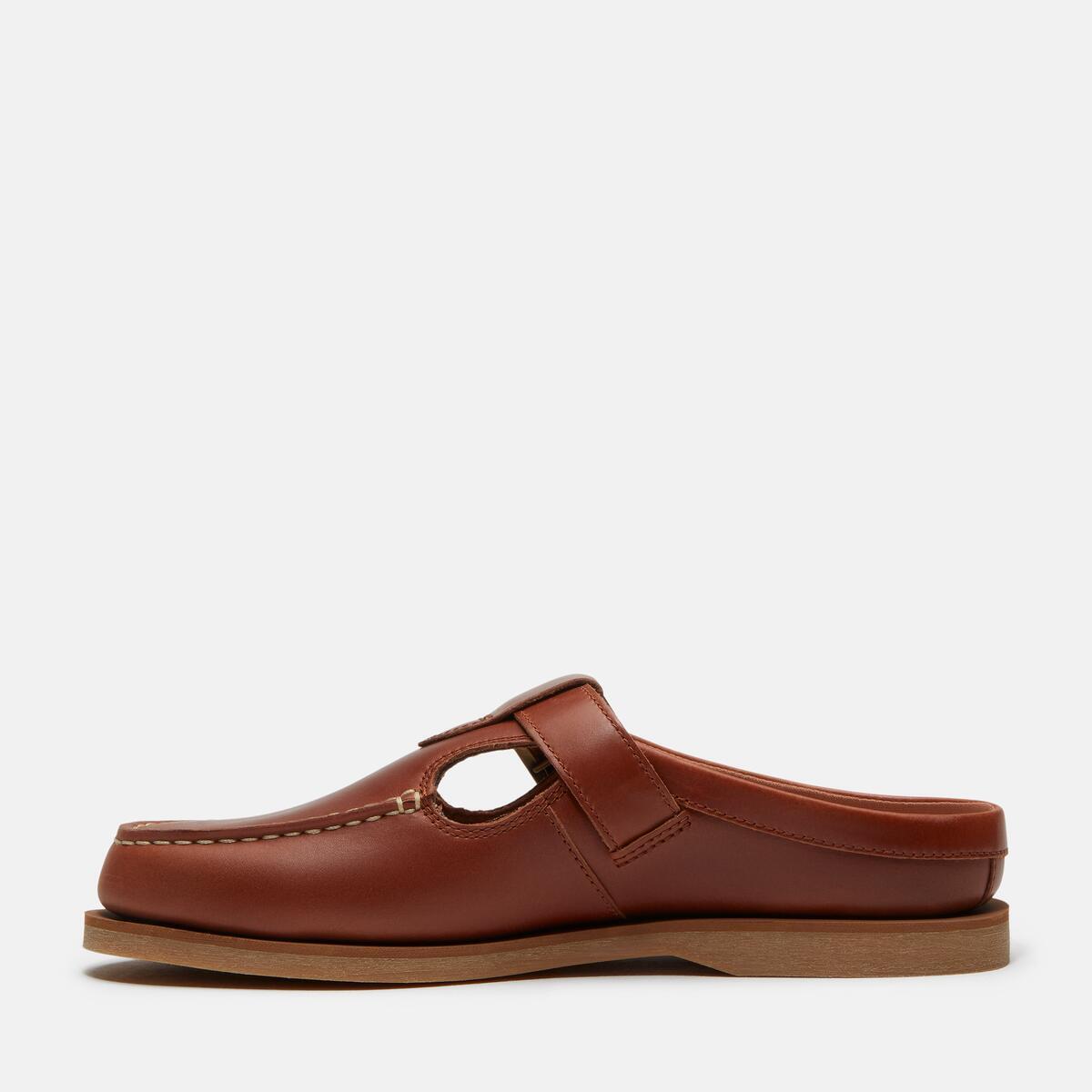 TIMBERLAND Women's Boat Classic Mule Rust Full Grain - Image 6
