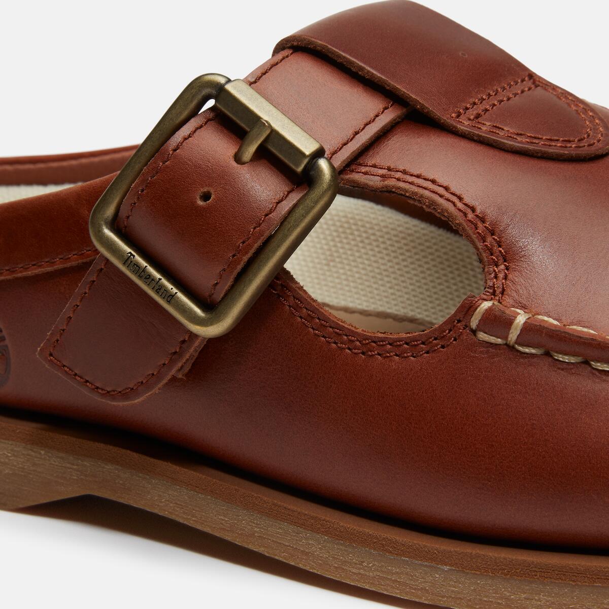TIMBERLAND Women's Boat Classic Mule Rust Full Grain - Image 7