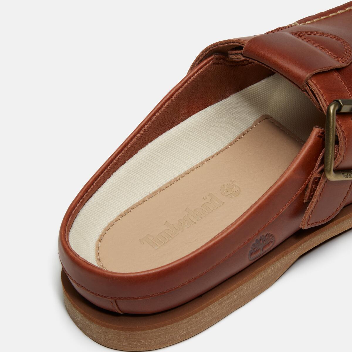 TIMBERLAND Women's Boat Classic Mule Rust Full Grain - Image 8