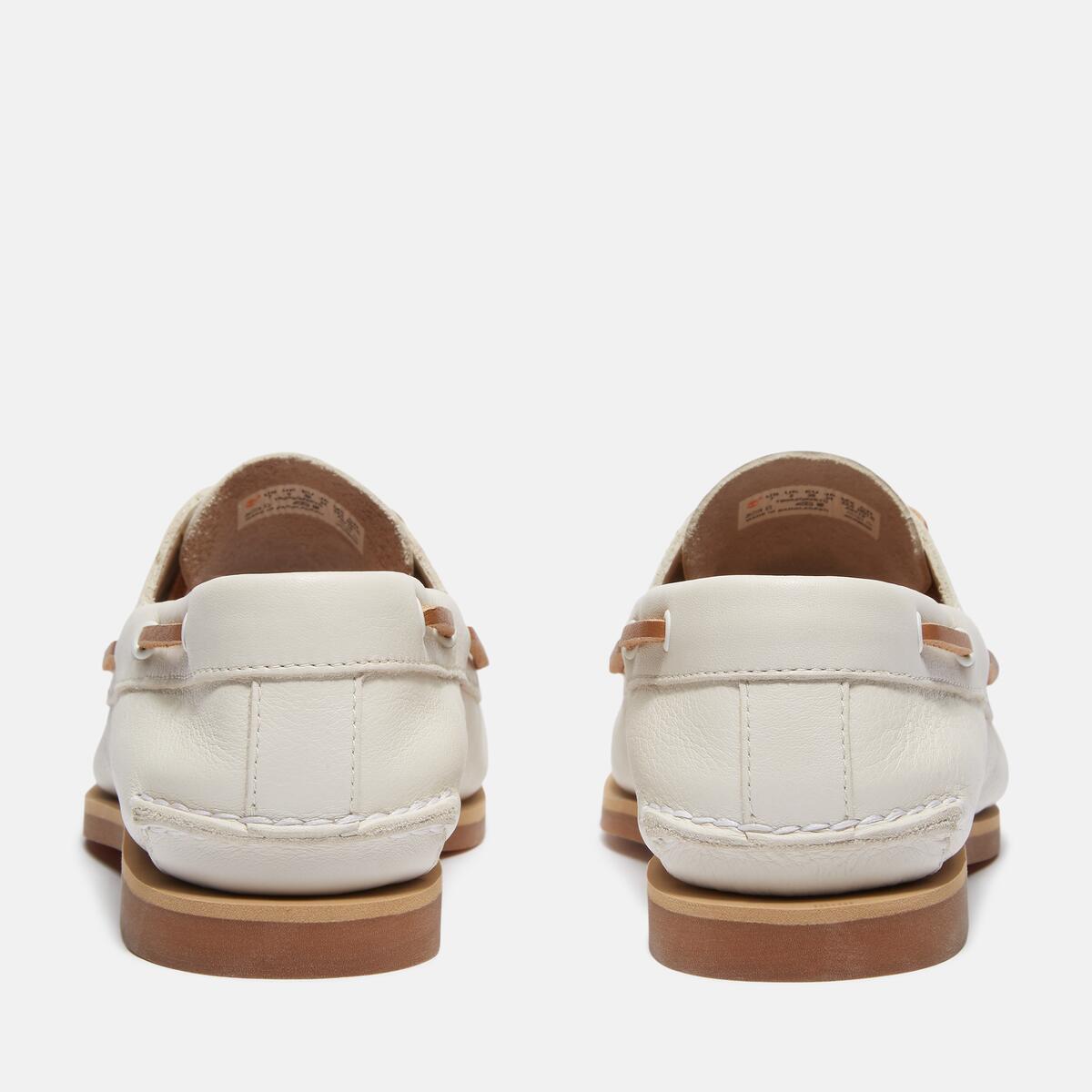 TIMBERLAND Women's Classic 2-Eye Boat Shoe Natural Full Grain - Image 5
