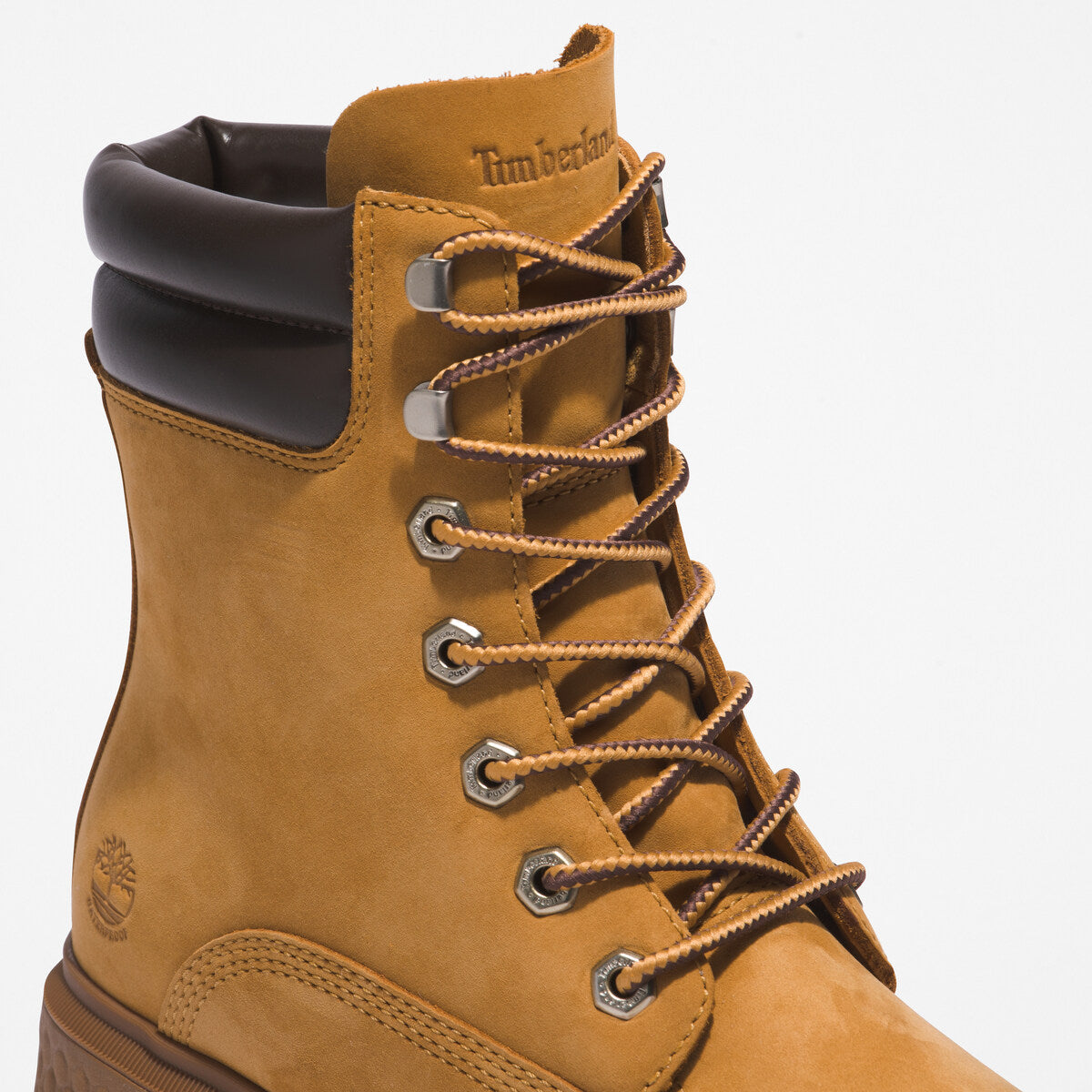 TIMBERLAND Women's Cortina Valley 6-Inch Waterproof Boot Wheat Nubuck - Image 3